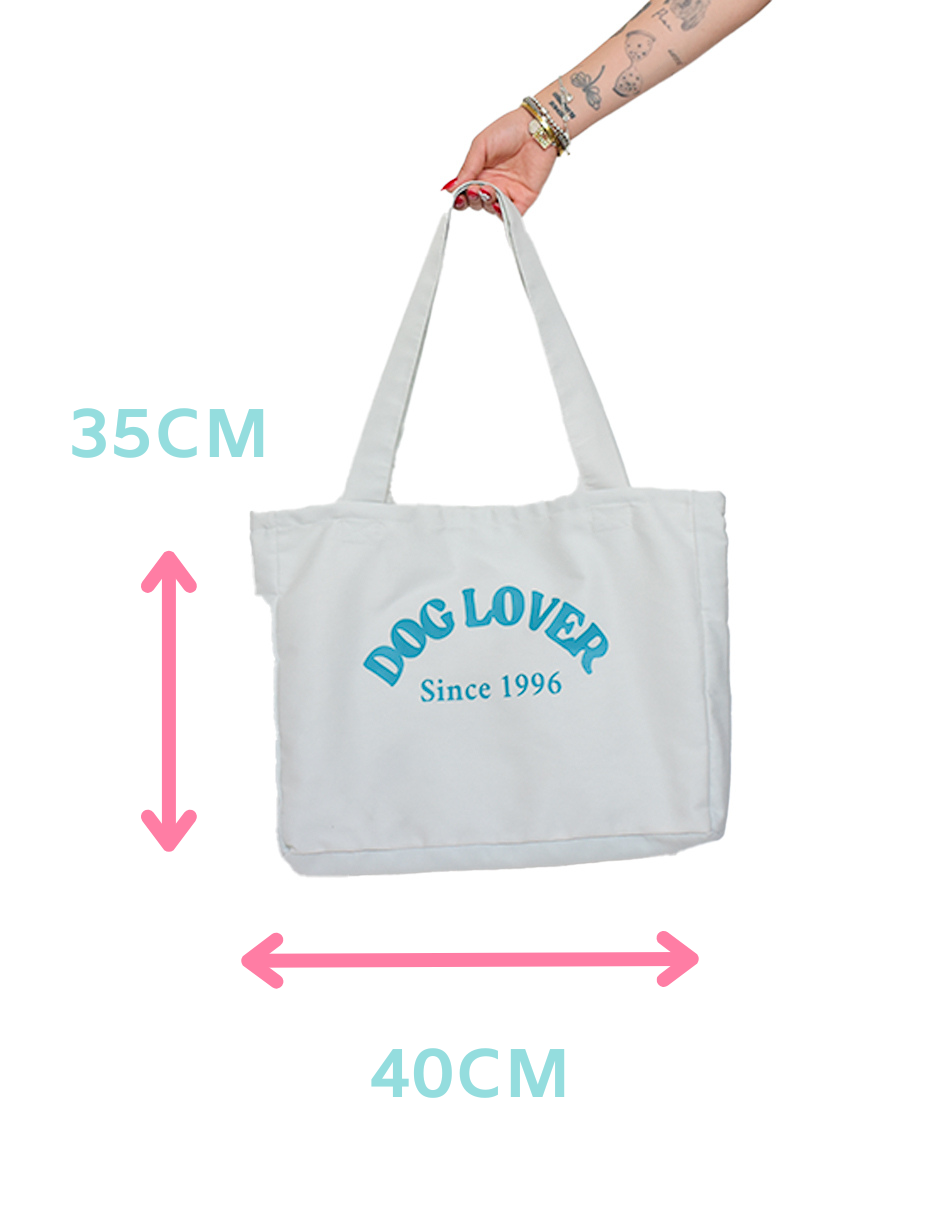 DOG LOVER SINCE 1996 | Tote Bag Dog Mom Accesories