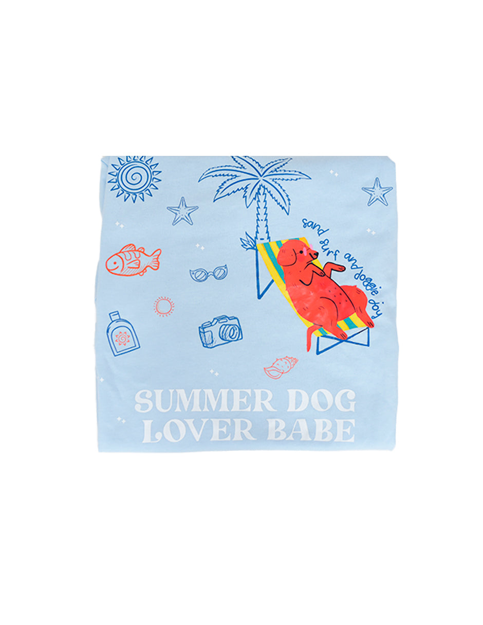 SUMMER DOG LOVER BABE | Matching outfit