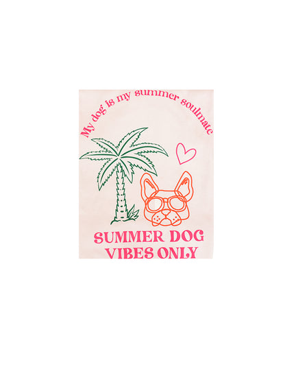 SUMMER DOG VIBES ONLY | Matching outfit