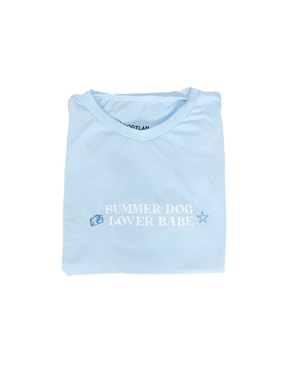 SUMMER DOG LOVER BABE | Matching outfit