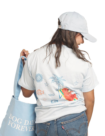 SUMMER DOG LOVER BABE | Matching outfit