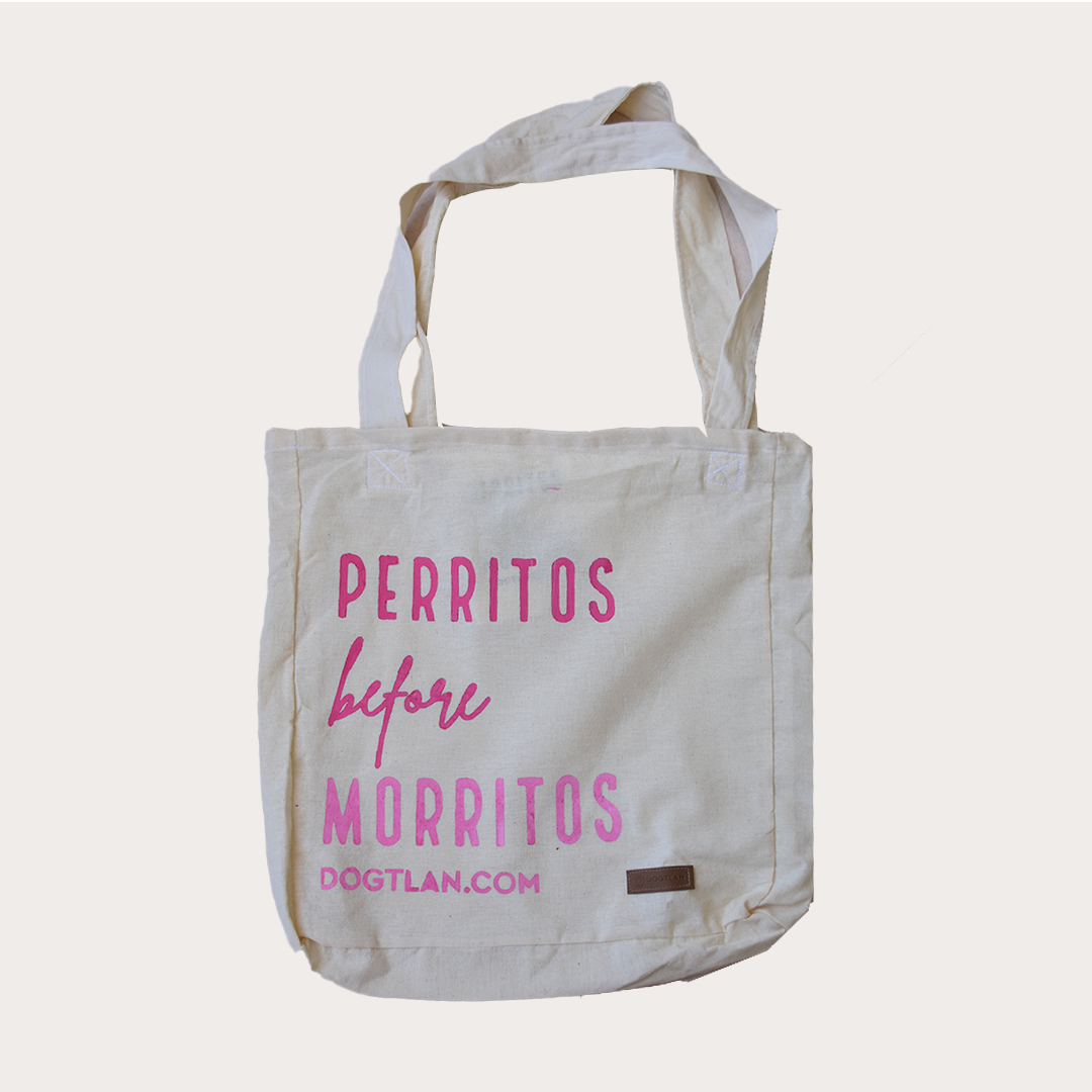 TOTE BAG PERRITOS BEFORE MORRITOS | Dog mom accesorios